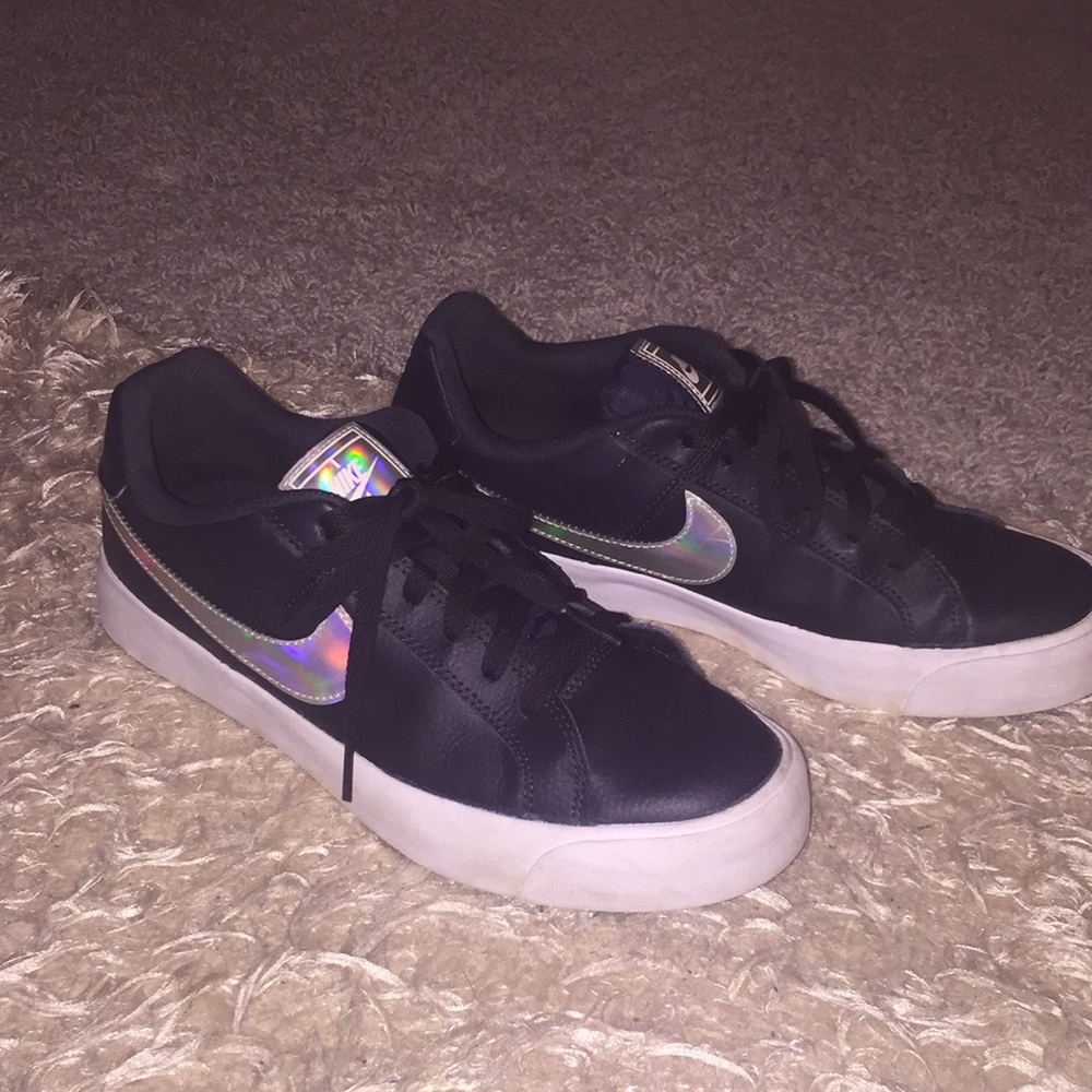 Nike 2019 holographic court sneakers